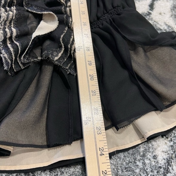 ROBERT RODRIGUEZ Neumann Marcus for Target sleeveless blouse with jabot collar - Picture 15 of 16